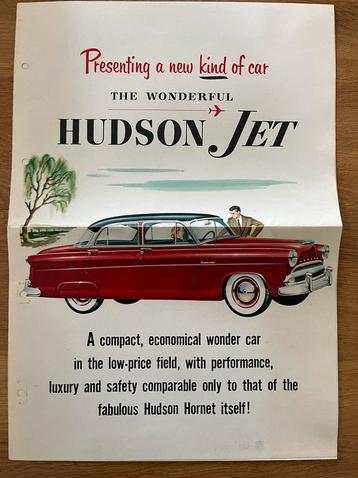 1953 folder Hudson Jet beschikbaar voor biedingen