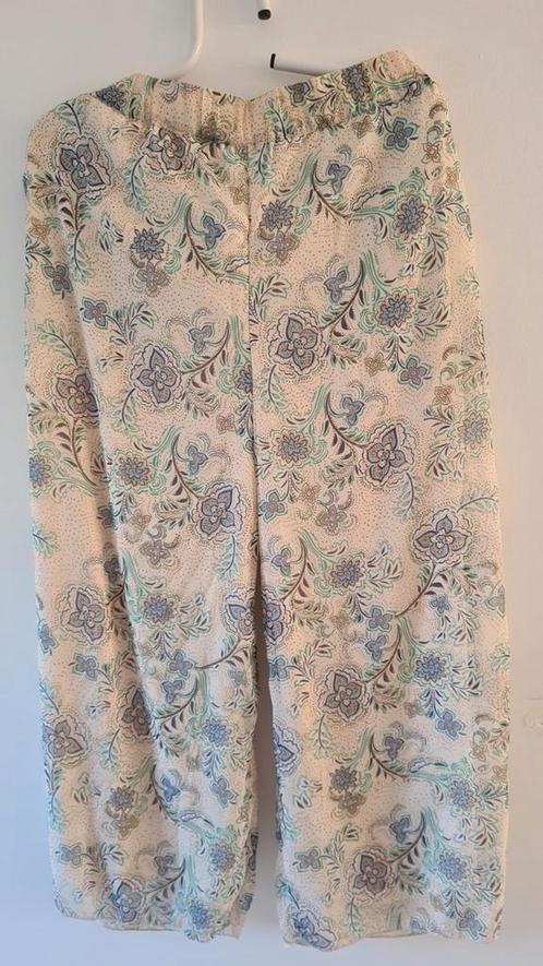 Saint tropez wijde broek maat L XL nieuw, Kleding | Dames, Broeken en Pantalons, Nieuw, Maat 42/44 (L), Beige, Lang, Ophalen of Verzenden