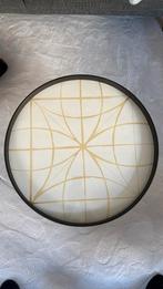 Notre Monde / Etnicraft dienblad 60cm, Ophalen, Zo goed als nieuw, Rond, Hout
