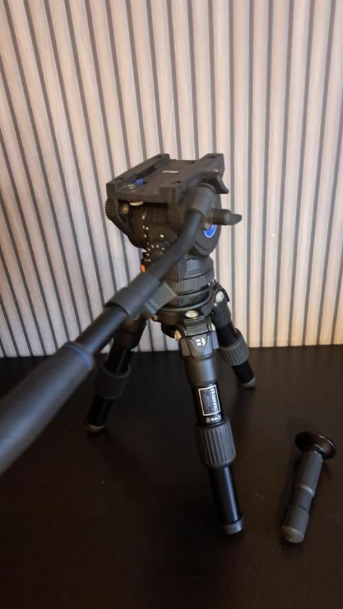 Benro Video Hi-Hat+ video-vloeikop in topstaat, Audio, Tv en Foto, Professionele Audio-, Tv- en Video-apparatuur, Zo goed als nieuw