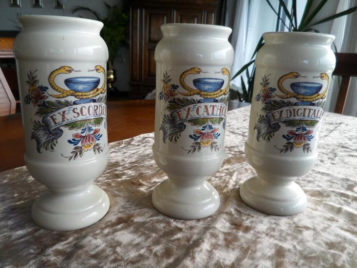 APOTHEKERSPOTTEN, Antiek en Kunst, Antiek | Keramiek en Aardewerk, Ophalen of Verzenden