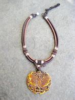 KETTING Antiek VISSEN Sterrenbeeld oud en onbeschadigd € 25, Ophalen of Verzenden, Overige materialen, Ketting