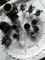 antiek tinnen miniaturen 12 stuks, Ophalen of Verzenden