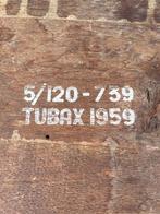 grote partij vintage tubax stoelen, 1955-1959 horeca, Ophalen