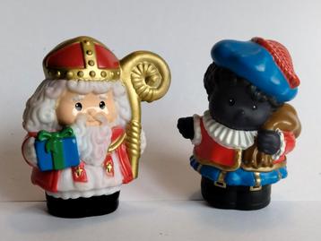 Sint en Piet. Little people. Fisher Price. beschikbaar voor biedingen