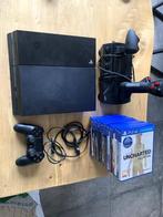 Playstation 4 met joystick en 14 spellen, Ophalen of Verzenden