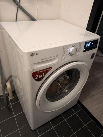 Wasmachine droger combi van LG beschikbaar voor biedingen