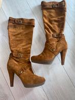 Ontzettend mooie echte leer laarzen maat 41 van merk Unisa, Kleding | Dames, Schoenen, Hoge laarzen, Overige kleuren, Ophalen of Verzenden