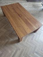 Houten salontafel rechthoek, Ophalen, 100 tot 150 cm, 50 tot 75 cm, 50 tot 100 cm