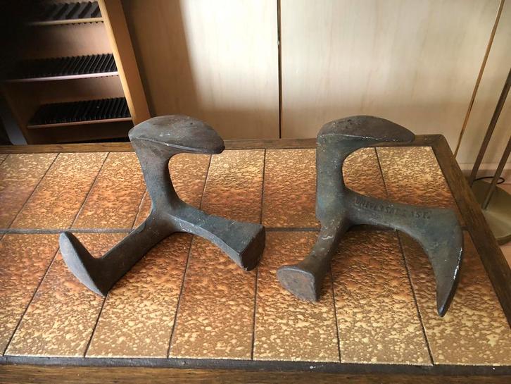Antieke Schoenleesten - Universal Last - Gietijzer Set van 2, Antiek en Kunst, Kunst | Beelden en Houtsnijwerken, Ophalen