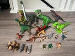 Dinosaurus set + extra dieren, Kinderen en Baby's, Speelgoed | Actiefiguren, Ophalen, Zo goed als nieuw