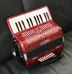 Stradivari Ancona 32 bas accordeon met koffer, Muziek en Instrumenten, Accordeons, Gebruikt, 32-bas, Toetsaccordeon, Met koffer