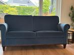 Donkerblauwe 2,5 zitbank, Huis en Inrichting, Ophalen, 150 tot 200 cm, Tweepersoons, 75 tot 100 cm
