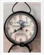 Korting Mooie Brocante klok, “Chateau de Chambre” 27 cm, Huis en Inrichting, Woonaccessoires | Klokken, Wandklok, Ophalen of Verzenden