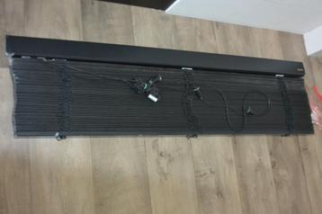 Sunway houten jaloezie zwart, 131 x 320 cm beschikbaar voor biedingen
