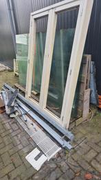 Raam kozijn met hr ++ glas, 75 tot 150 cm, Raamkozijn, Ophalen of Verzenden, 75 tot 150 cm