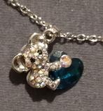 Hanger Koala met hart, in strass, of sleutelhanger, NIEUW, Sieraden, Tassen en Uiterlijk, Overige materialen, Nieuw, Ophalen of Verzenden