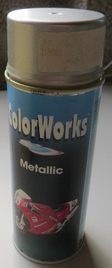 Spuitbus ColorWorks Metallic Silver 400 ml beschikbaar voor biedingen