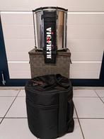 Izzo 10" rvs repinique met tassen, Ophalen of Verzenden, Gebruikt, Trommel