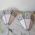 Tiffanystijl wandlampen + hanglamp, Ophalen of Verzenden, Glas