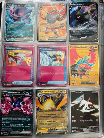 Diverse kaarten: Umbreon Gengar Lucian Raging Bolt en meer beschikbaar voor biedingen
