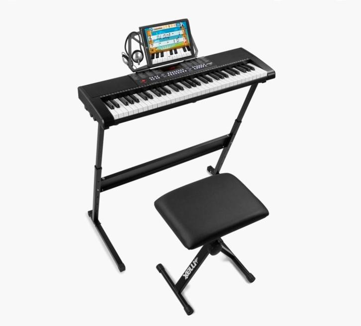 Keyboard piano 61 toetsen  - MAX KB4 keyboard, Muziek en Instrumenten, Keyboards, Zo goed als nieuw, 61 toetsen, Overige merken