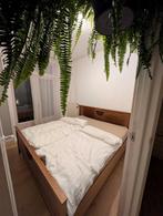 Beautiful colonial houten bed / mattress size 180x200 / wood, Ophalen, Zo goed als nieuw, Tweepersoons
