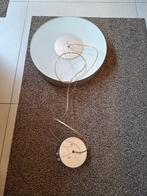 Hanglampen, Ophalen of Verzenden, Gebruikt, Glas, Minder dan 50 cm