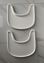 2x ZGAN Origineel Stokke Witte Playtray ( Nieuw Model ), Kinderen en Baby's, Kinderstoelen, Ophalen of Verzenden, Zo goed als nieuw