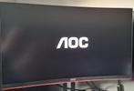 AOC C24G1 24'' curved gaming monitor, Computers en Software, Gaming, AoC, 101 t/m 150 Hz, In hoogte verstelbaar