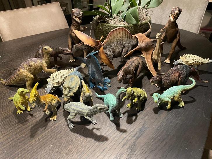 Collectie Schleich Dinosaurussen (21 stuks), Verzamelen, Speelgoed, Zo goed als nieuw, Ophalen of Verzenden