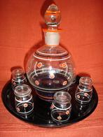 Antiek Karafje met 6 Likeur/Borrel Glaasjes, Antiek en Kunst, Ophalen of Verzenden