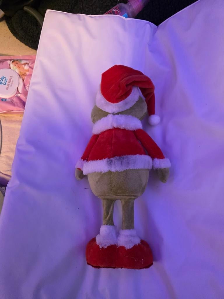 Grince Kerstman Knuffel - Nieuw!, Ophalen of Verzenden, Nieuw, Overige typen