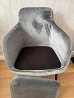 Grijze Eetkamerstoelen (2), Ophalen, Twee, Zo goed als nieuw, Metaal