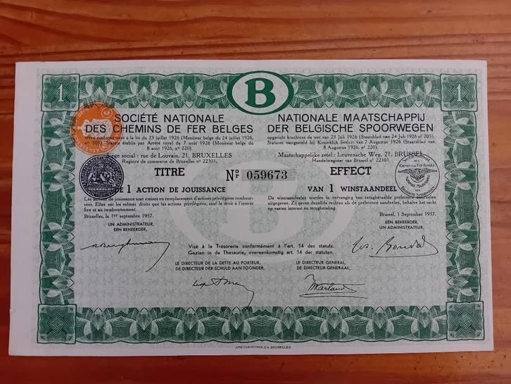 NMBS / SNCF - Nationale Maatschappij Belgische Spoorwegen, Verzamelen, Spoorwegen en Tramwegen, Gebruikt, Trein, Overige typen