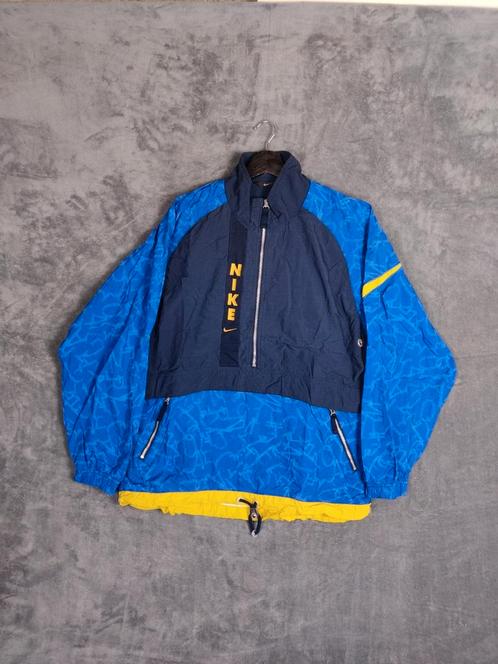 Vintage Nike Jas Windbreaker M 90s Oversized Track Jacket, Kleding | Heren, Jassen | Zomer, Zo goed als nieuw, Maat 48/50 (M)
