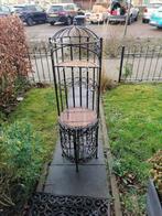 Mooie gemêleerde thuisbar met flessenrek en glazen hanger, Ophalen, Gebruikt