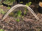 7 halfronde buizen voor tunnelkas vogelnet, Tuin en Terras, Kassen, Ophalen, Gebruikt, Plastic, Kweekkas