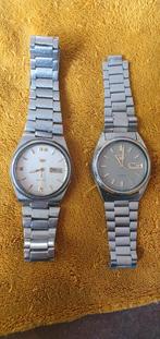 2 x seiko 5, Sieraden, Tassen en Uiterlijk, Horloges | Antiek, Staal, 1960 of later, Seiko, Ophalen of Verzenden