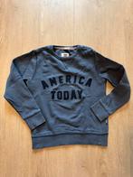 Trui jongen america today maat 122 / 128, Kinderen en Baby's, Kinderkleding | Maat 122, Ophalen of Verzenden, Zo goed als nieuw