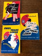 Kanarie-boekjes Snel Frans Leren No.140 - 141 - 142, Ophalen of Verzenden, Zo goed als nieuw