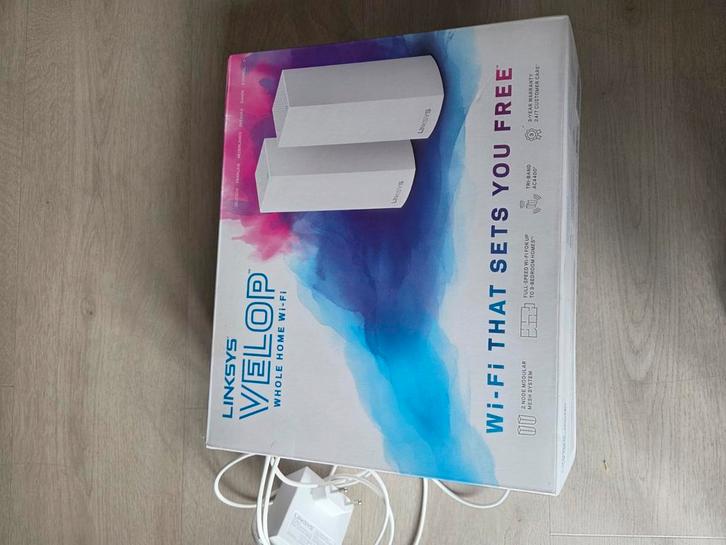 Linksys Velop, Computers en Software, WiFi-versterkers, Zo goed als nieuw, Ophalen of Verzenden