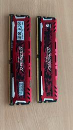8GB - Crucial Ballistix Sport LT BLS8G4D240FSE, Computers en Software, RAM geheugen, Ophalen of Verzenden, Zo goed als nieuw, DDR4