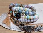 Boho bedel armbanden set hamsa strass, Sieraden, Tassen en Uiterlijk, Ophalen of Verzenden, Overige materialen, Met strass