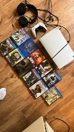 PS5 slim disc Edition, met controller, headset, 11games!, Ophalen of Verzenden, Zo goed als nieuw