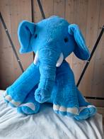 Grote blauwe knuffel olifant, Ophalen, Zo goed als nieuw, Olifant