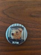 B 098 Dippy Beer Button, Ophalen of Verzenden, Zo goed als nieuw, Dier of Natuur, Button