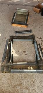 Velux Dakraam 78x55 met gootstukken, Ophalen, Gebruikt, Minder dan 80 cm, 80 tot 120 cm