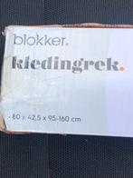 Blokker Kledingrek - Verstelbaar & Met Wielen, Ophalen of Verzenden, Met wielen, Gebruikt