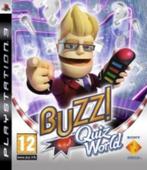 Buzz Quiz World PS3, Spelcomputers en Games, Puzzel en Educatief, Ophalen of Verzenden, Zo goed als nieuw, 3 spelers of meer